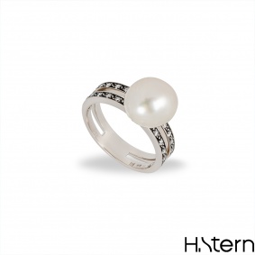H. Stern Noble Gold Pearl & Diamond Ring